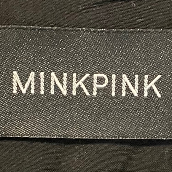 MINKPINK | Little Black Wrap Dress - Picture 3 of 4